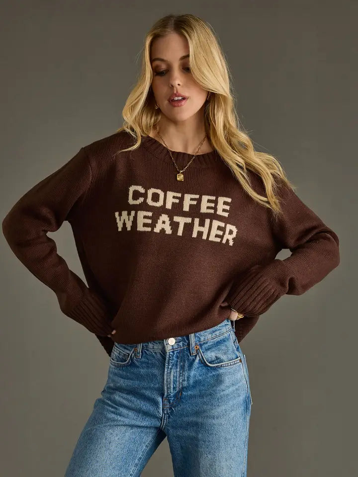 Coffee Weather Sweater