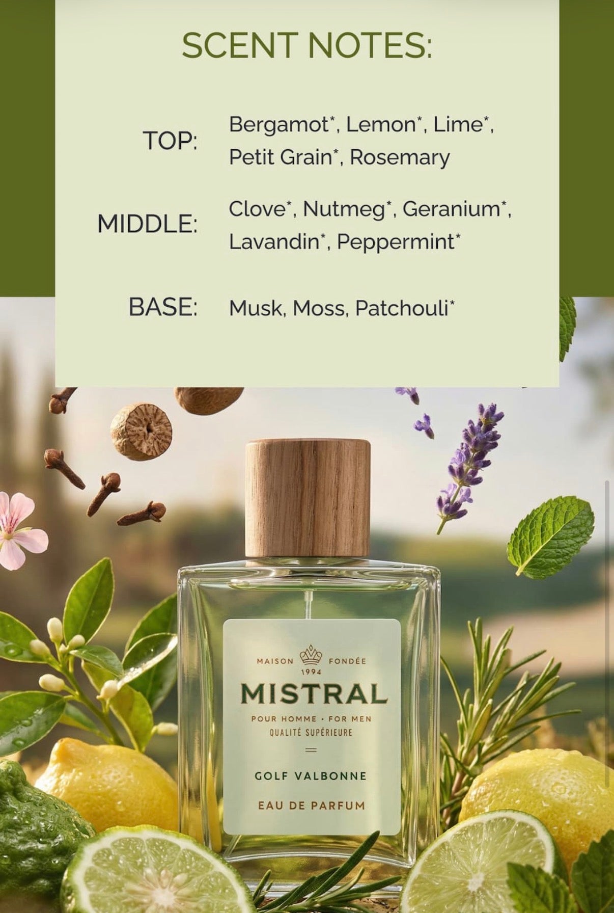 Mistral Golf Cologne
