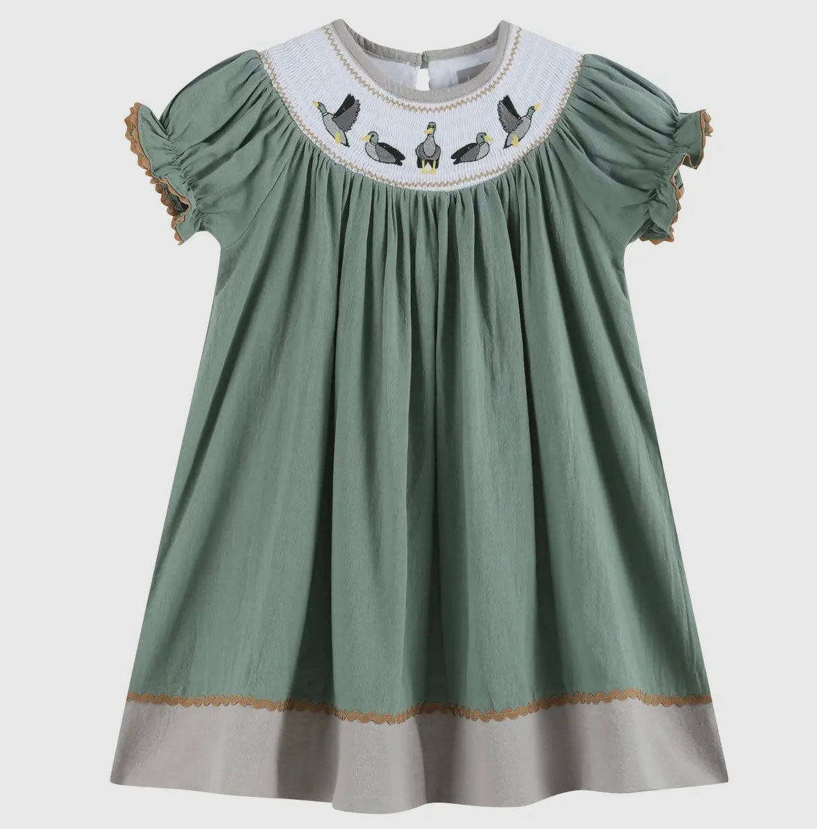 Mallard Smocked Dress