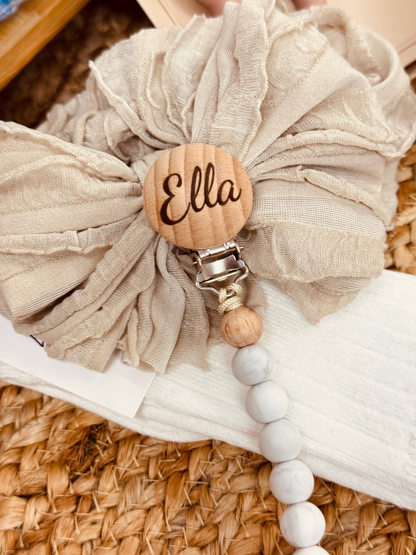 Personalized Paci Clip