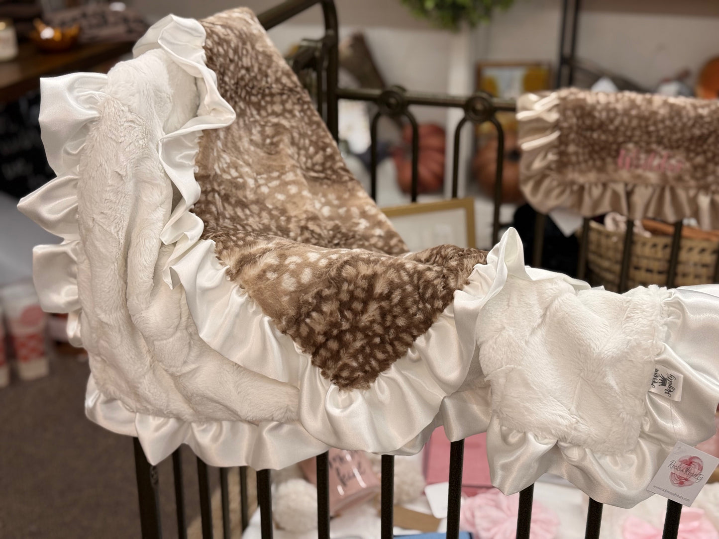 The softest most luxurious baby blanket ever
