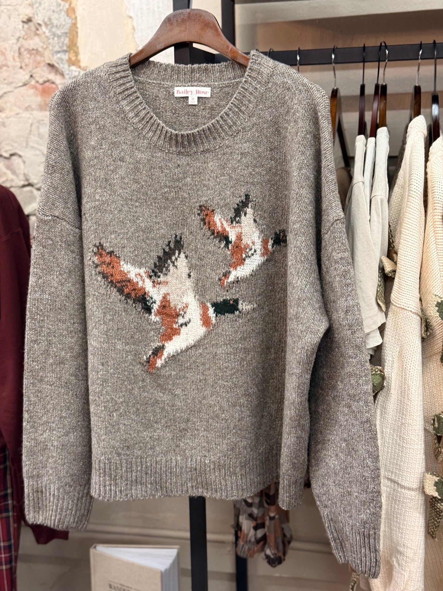 Softest most gorgeous Mallard sweater