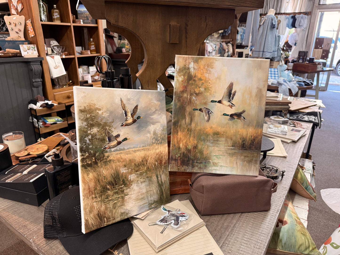 Mallard Duck Canvas Art Print