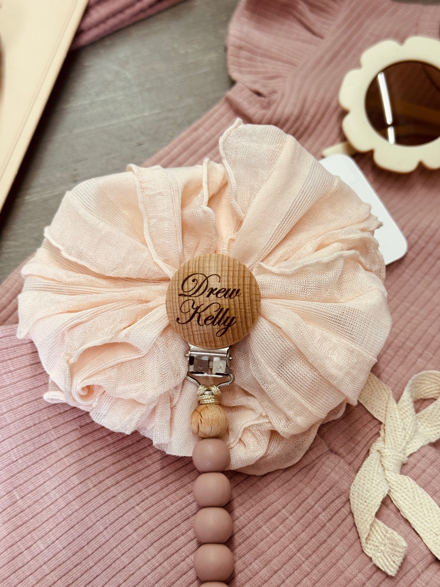 Personalized Paci Clip