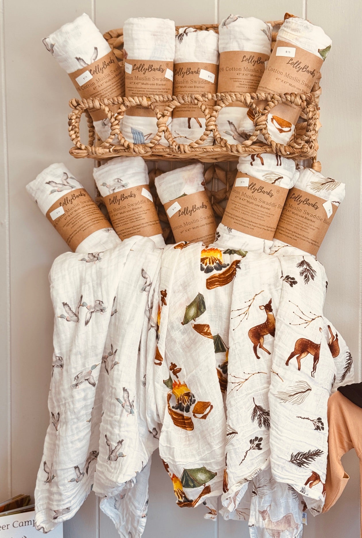 Mallard Muslin Swaddle