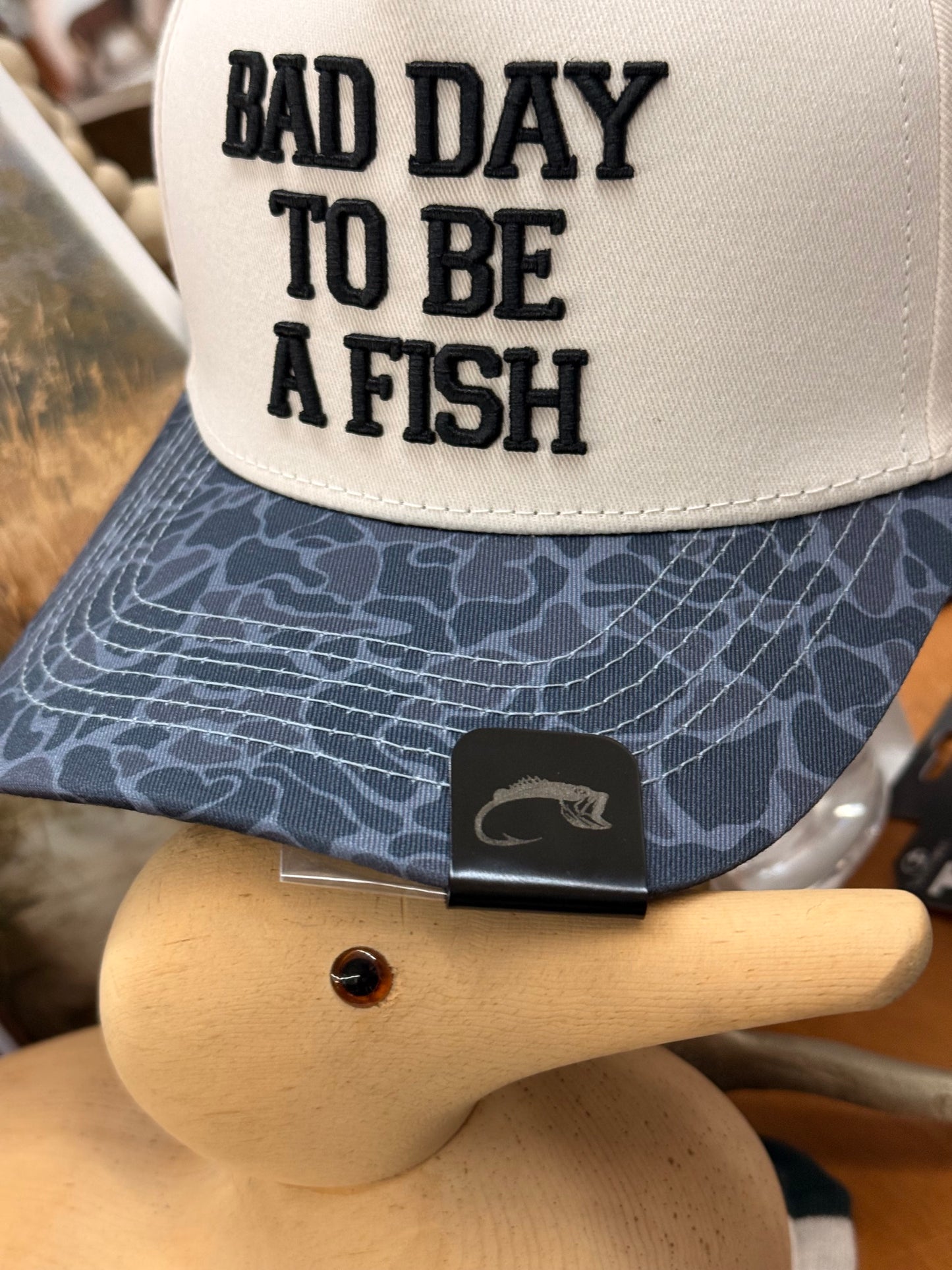 Bad day to be a fish mens hat