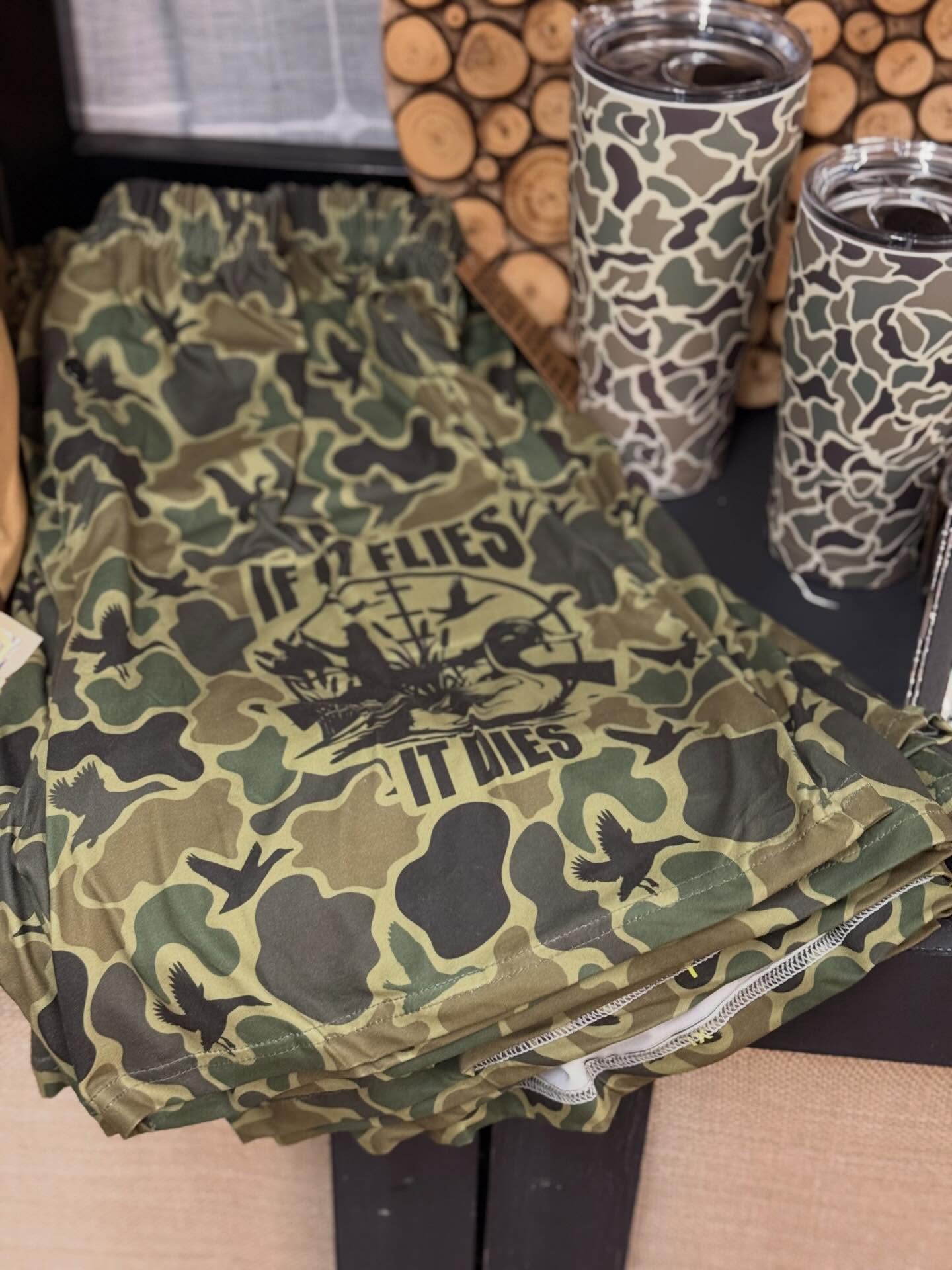 If it Flies it dies lounge shorts