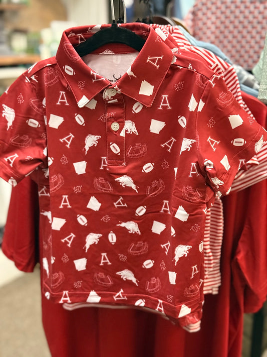 Razorback Polo Toddler