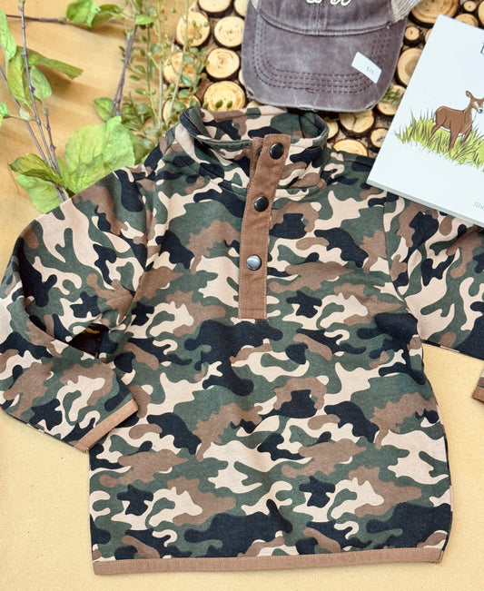 Camo Pullover