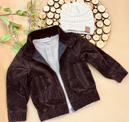 Chocolate Corduroy jacket