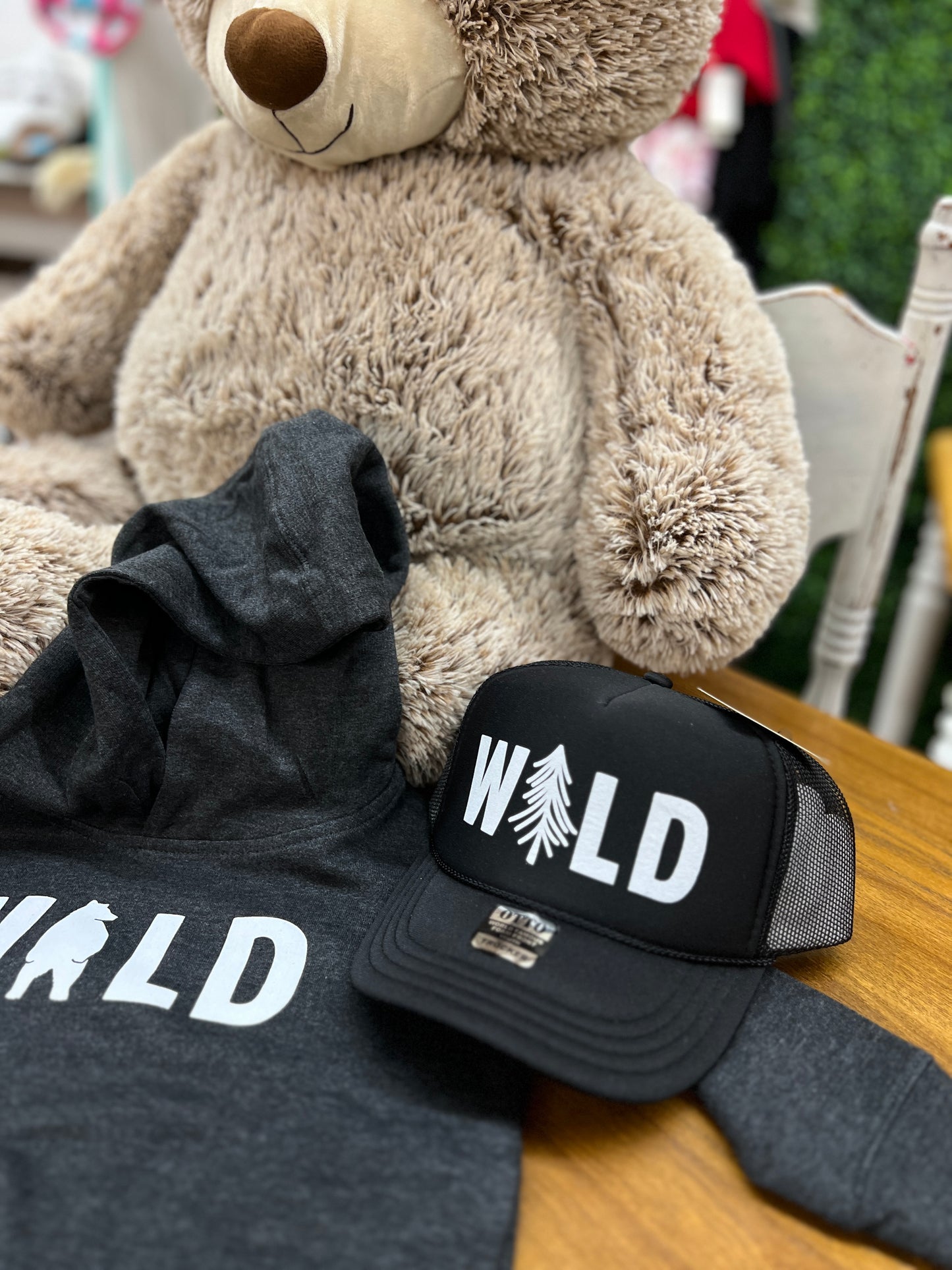 Wild Trucker toddler hat