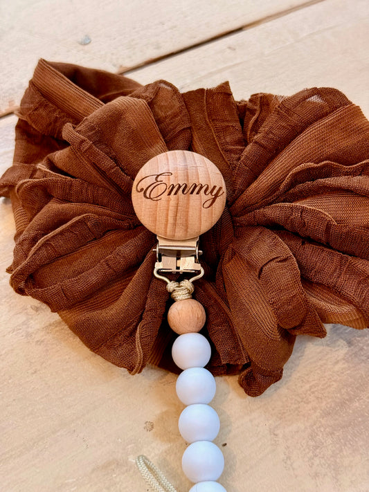Personalized Paci Clip