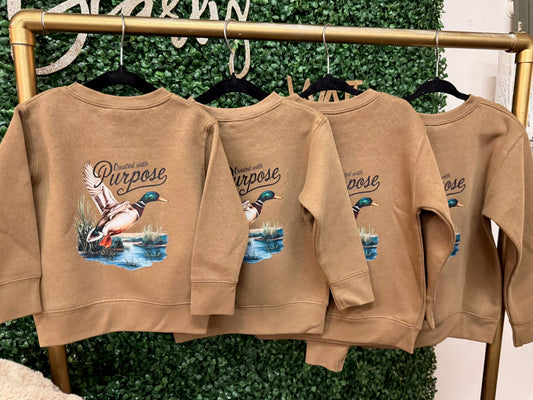 Created with Purpose Toddler Sweatshirt