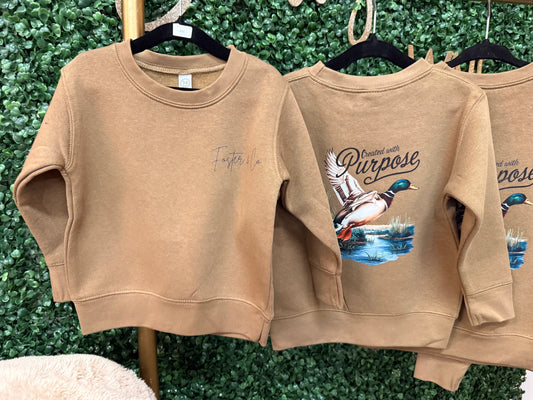 Created with Purpose Toddler Sweatshirt