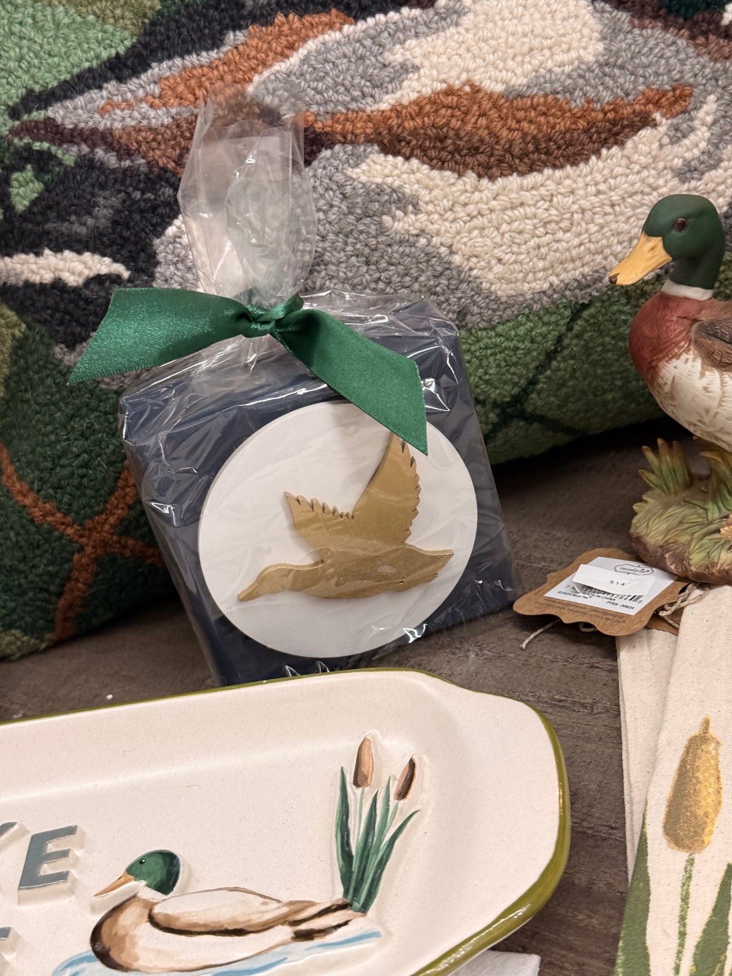 Mallard square decorative square