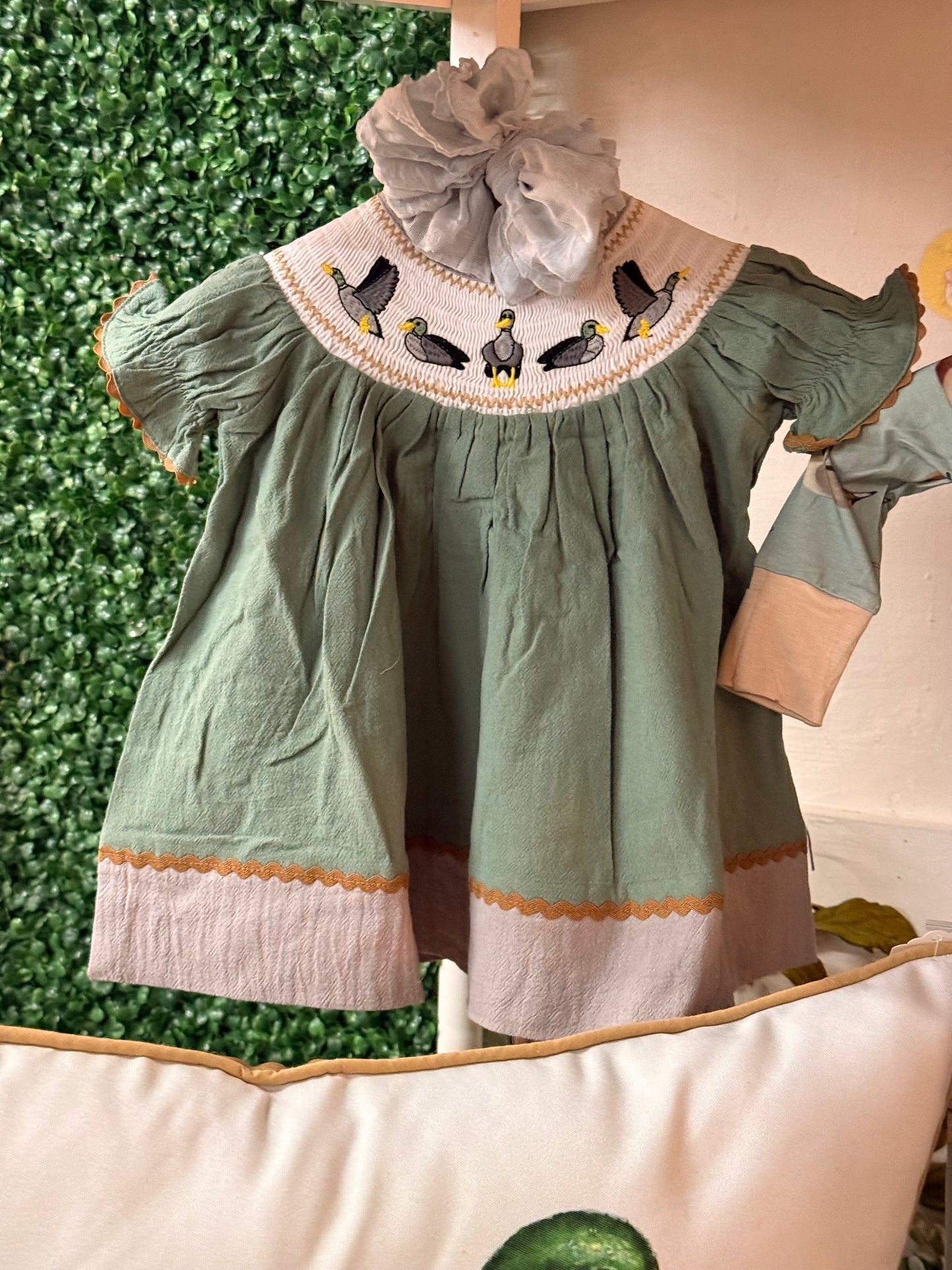 Mallard Smocked Dress