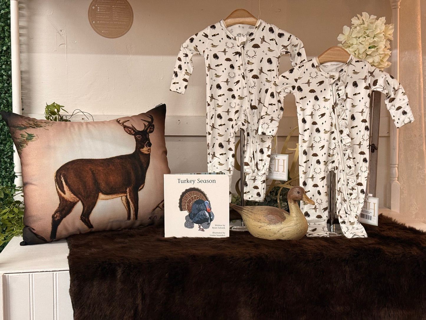 Hamner Hill Explore the Outdoors Ruffle sleeper