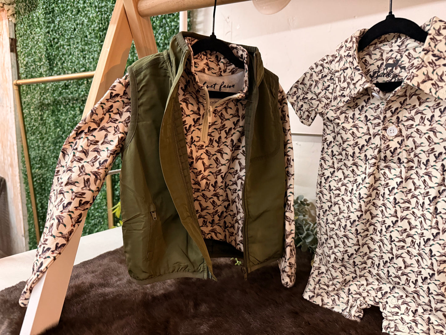 Velvet Fawn Moss Vest