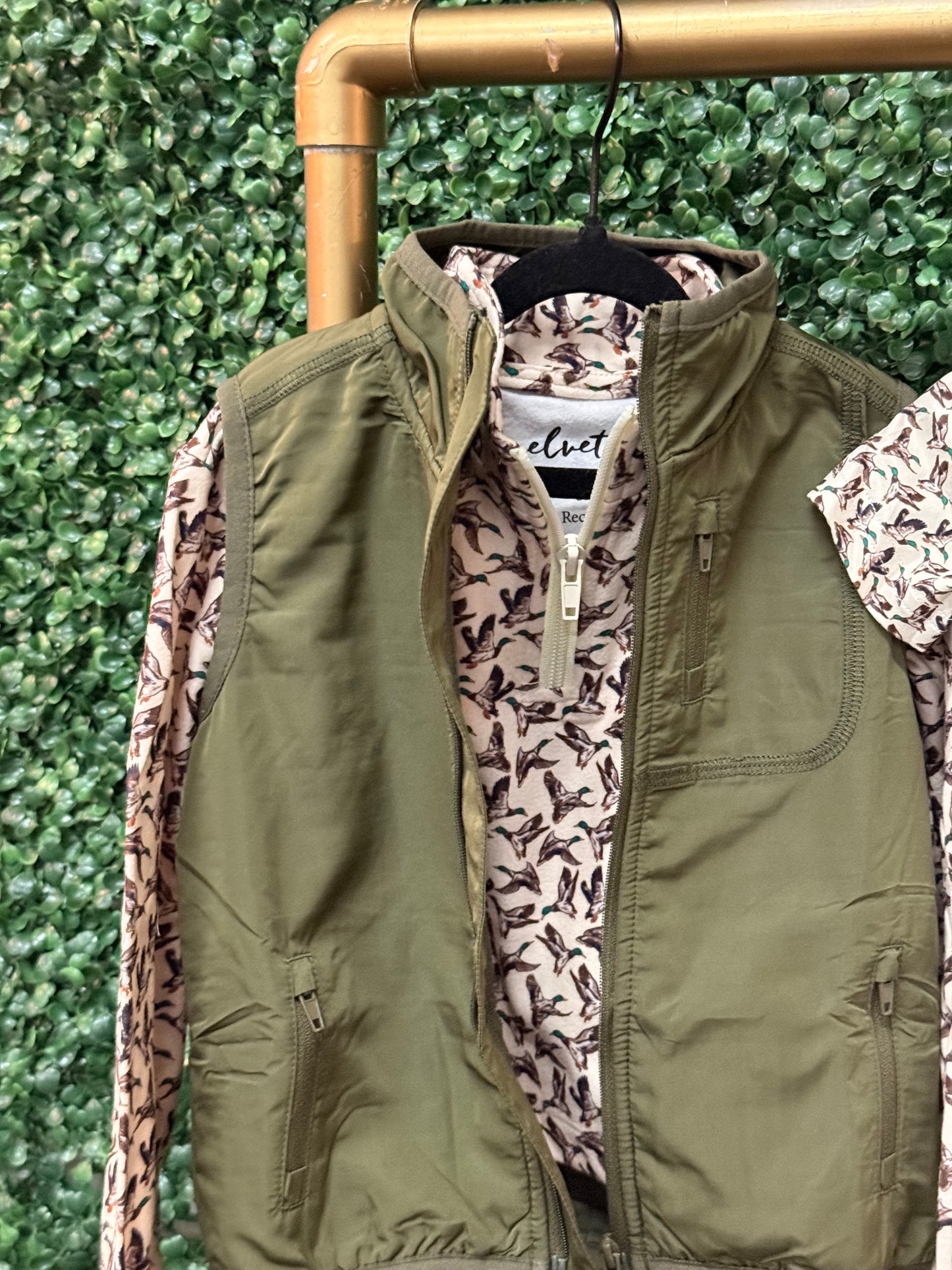 Velvet Fawn Moss Vest