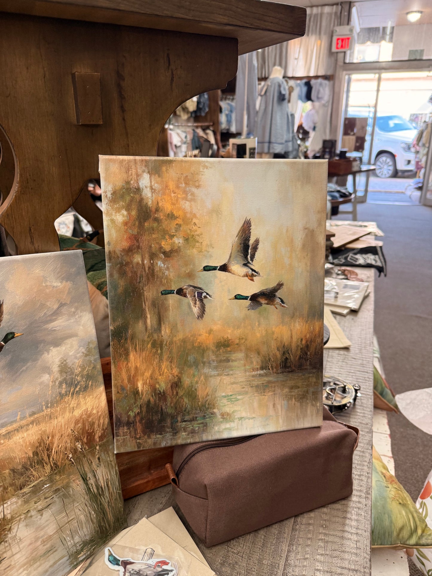 Mallard Duck Canvas Art Print