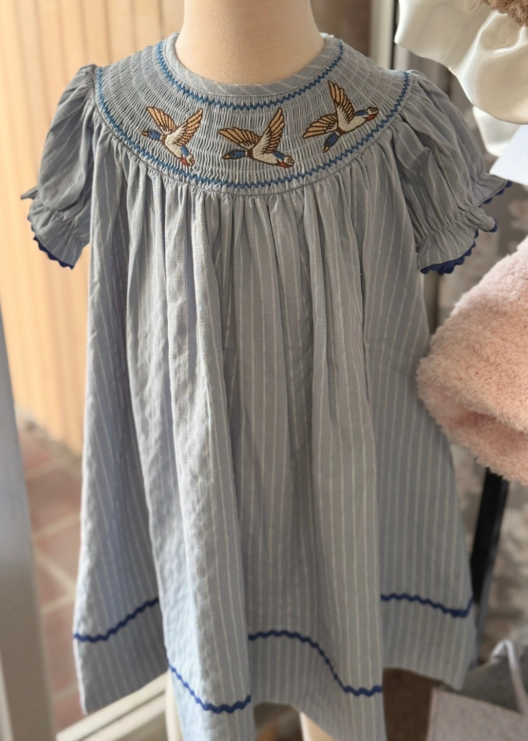 Smocked Mallard Dress