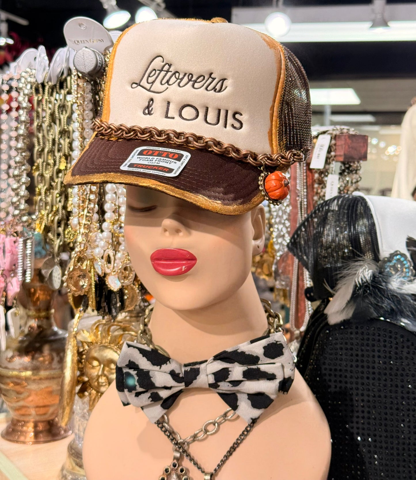 Leftovers and Louis embroirdered trucker hat