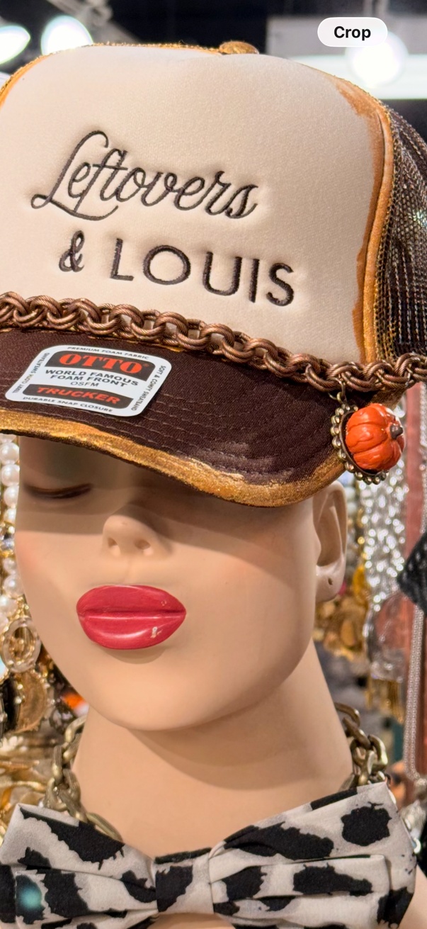 Leftovers and Louis embroirdered trucker hat