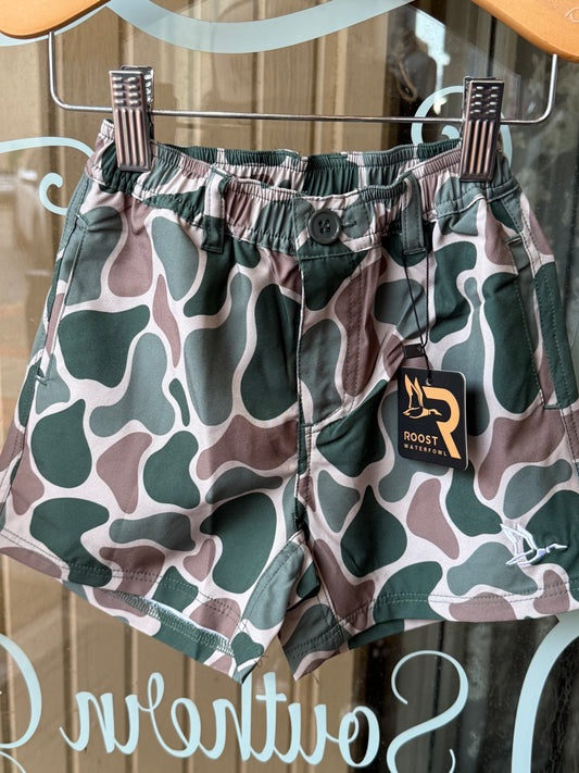 Roost Camo Boy Shorts