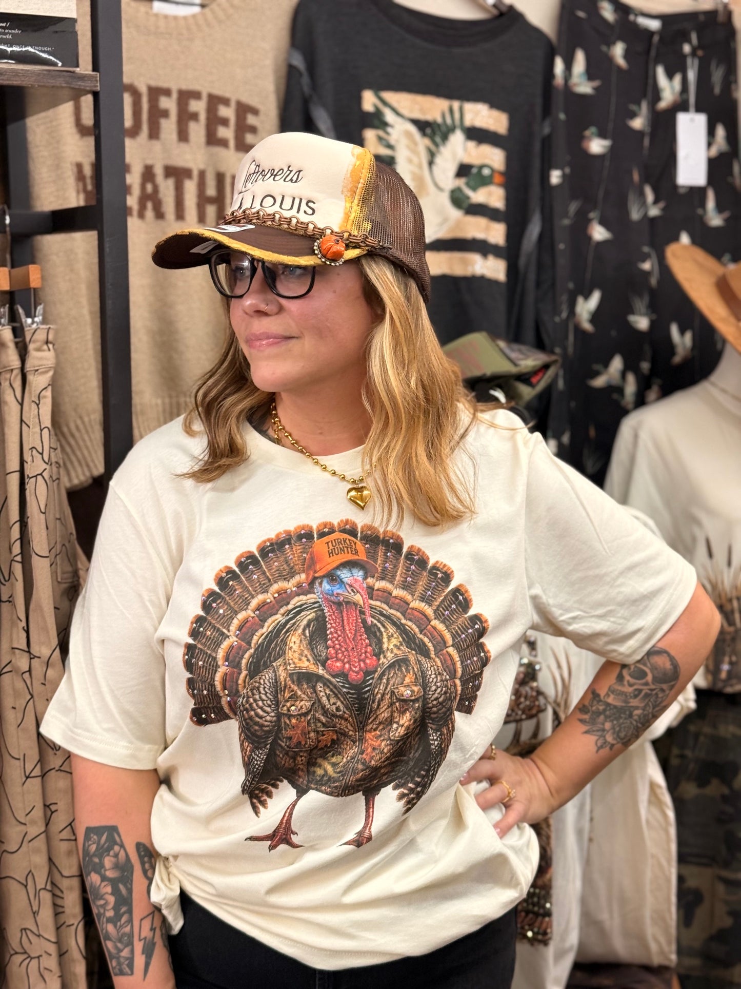 Leftovers and Louis embroirdered trucker hat