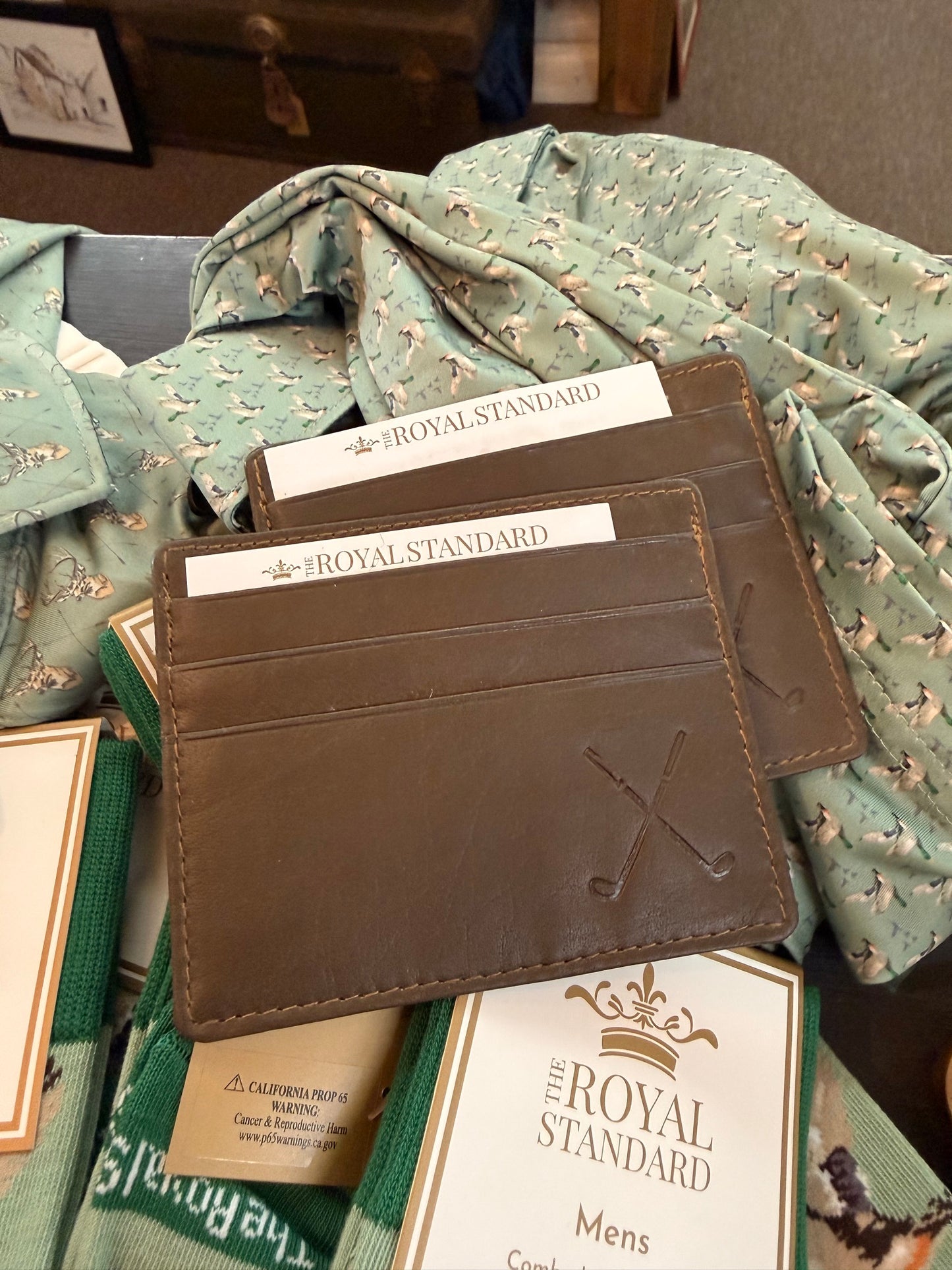 Small golf wallet