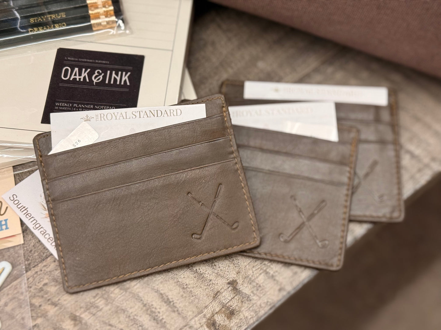 Small golf wallet