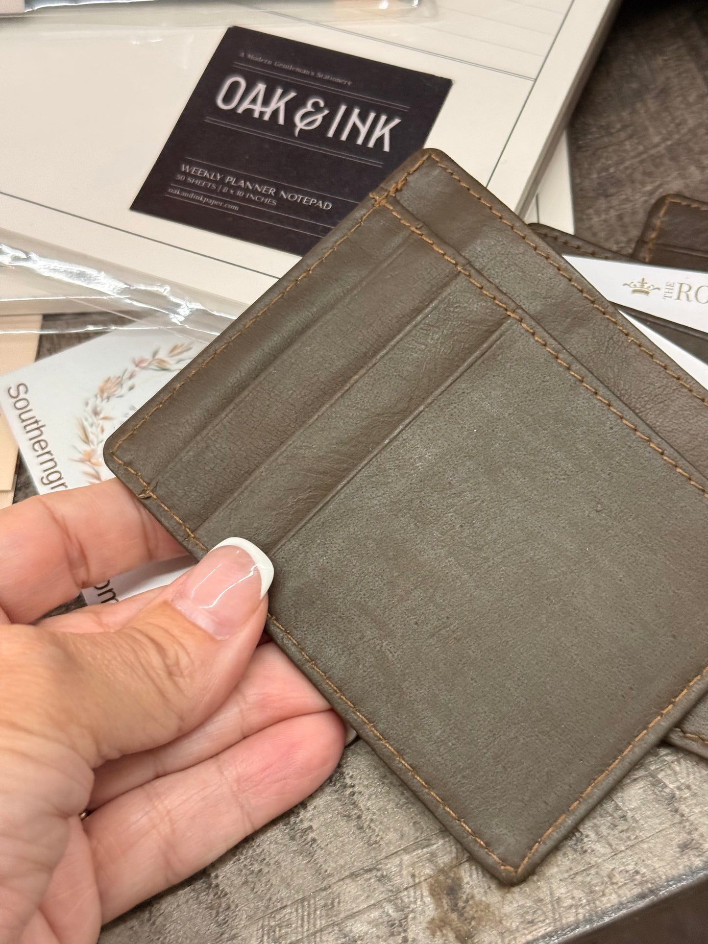 Small golf wallet
