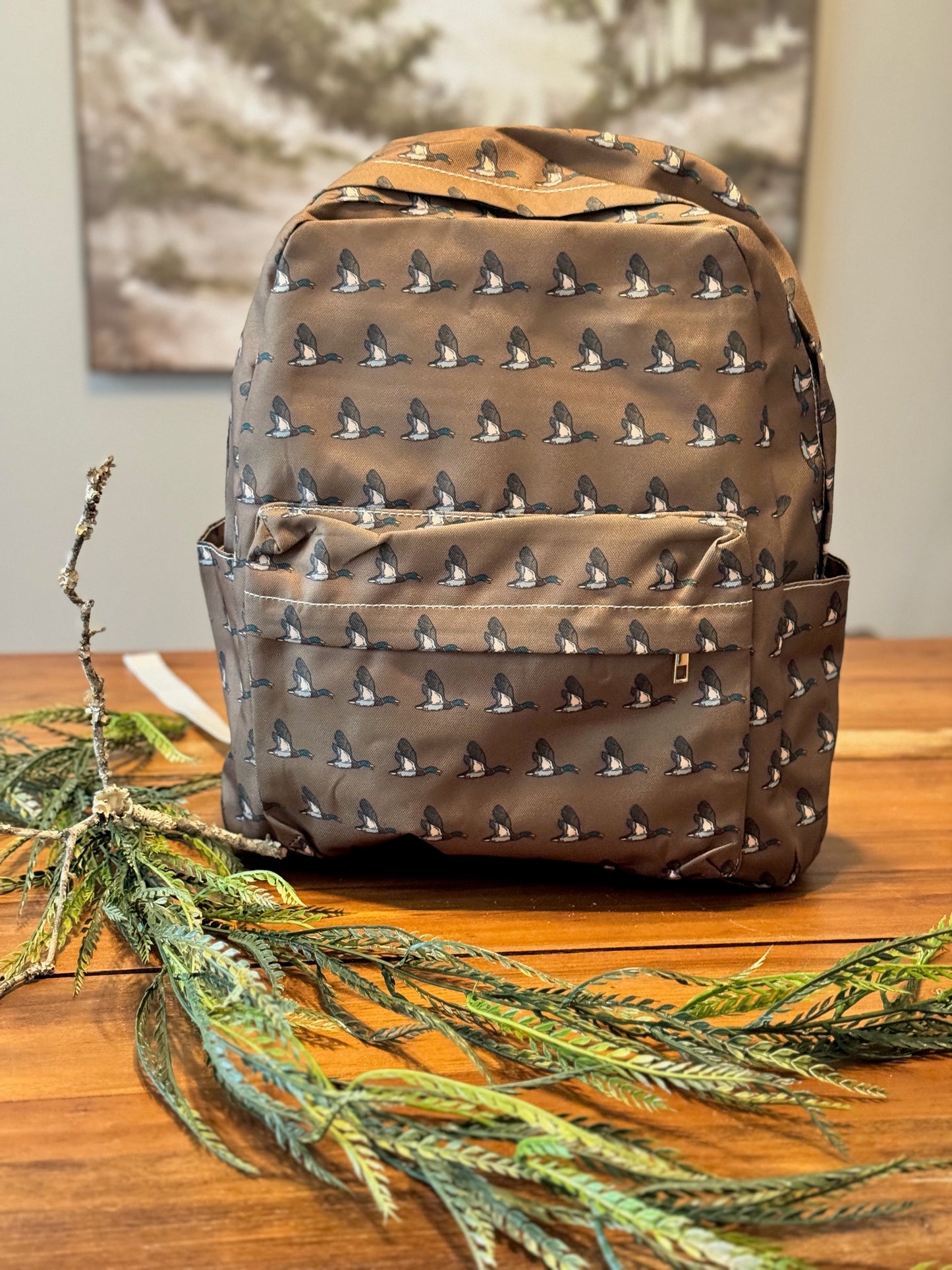 Brown Duck Backpack