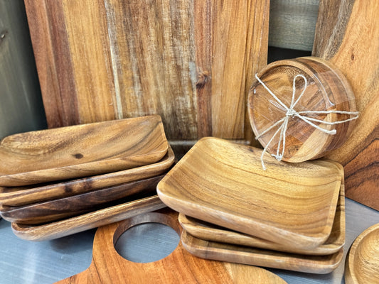 Acadia wood Trinket trays