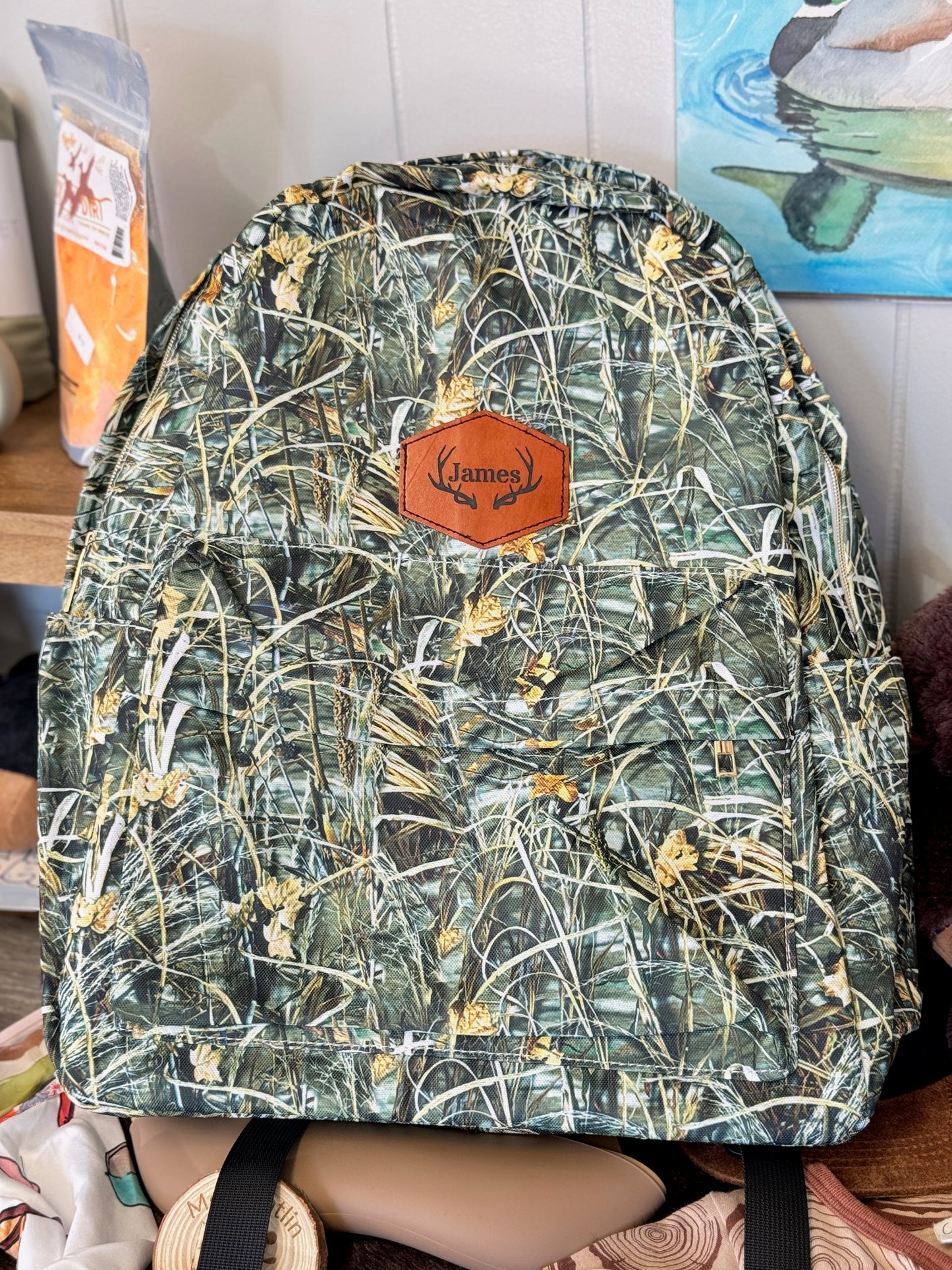 Camo Backpack