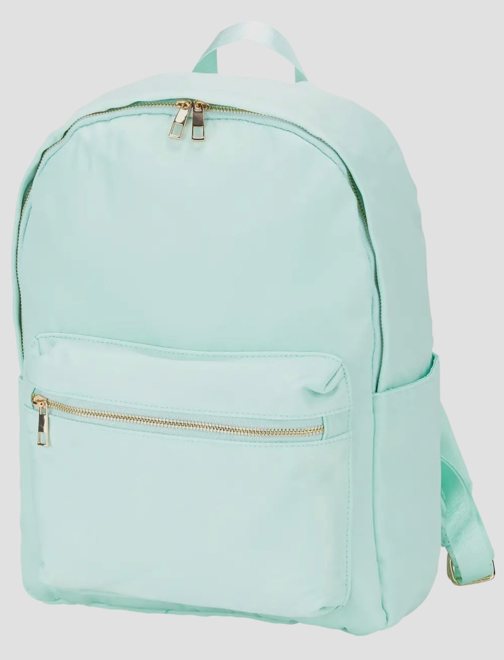 Mint nylon backpack by Liv and Lou