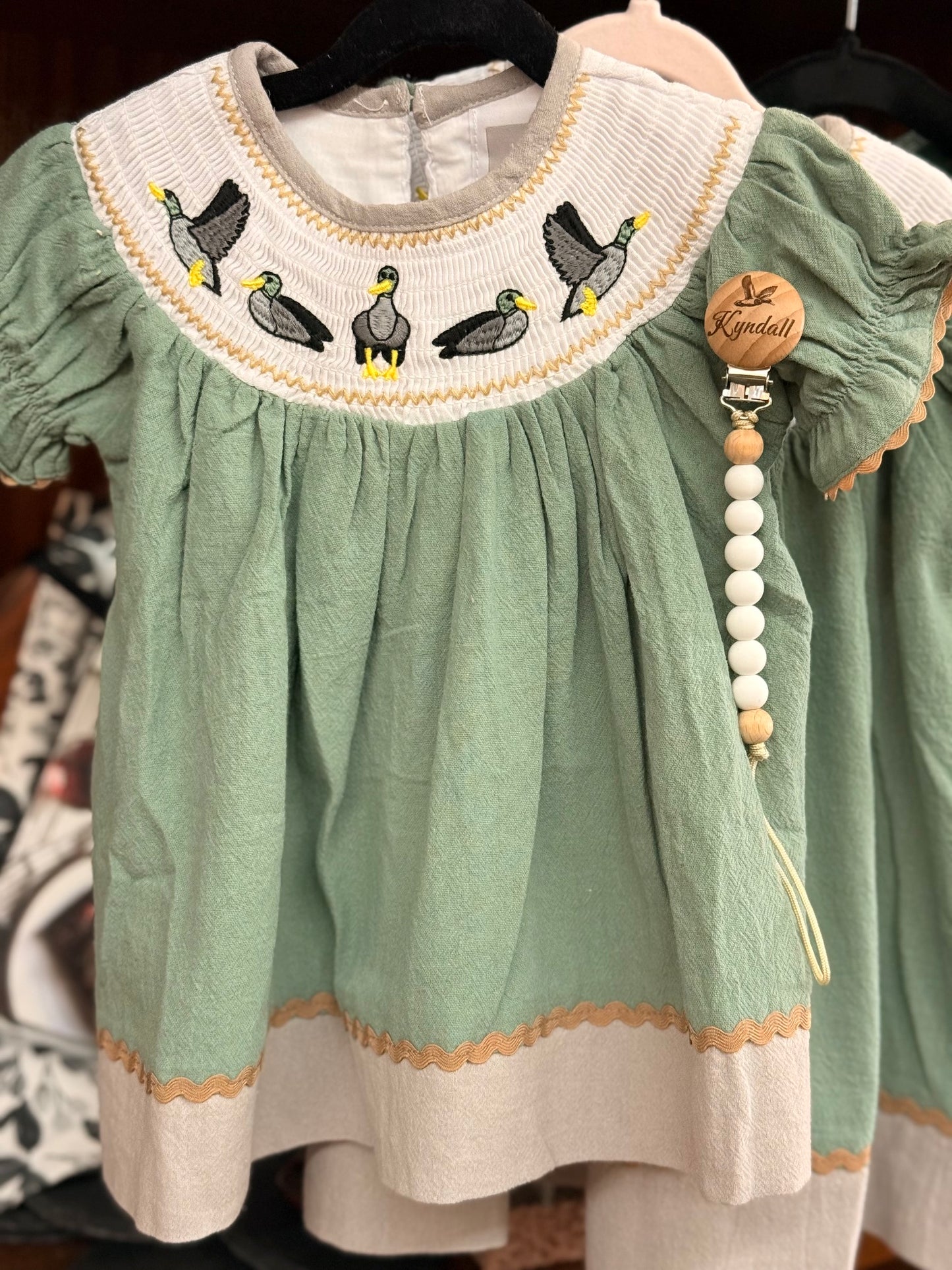 Mallard Smocked Dress
