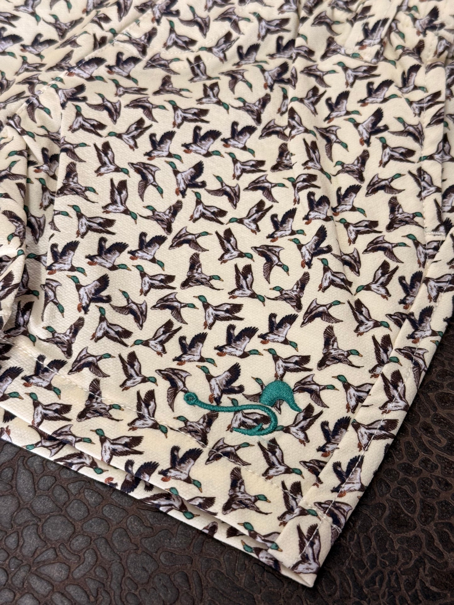 Mallard Print Shorts