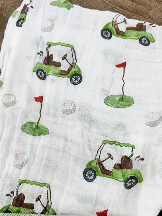 Golf Muslin Swaddle