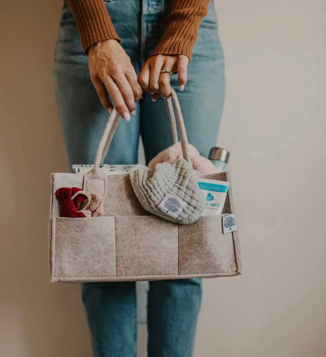 Felt Diaper Caddy