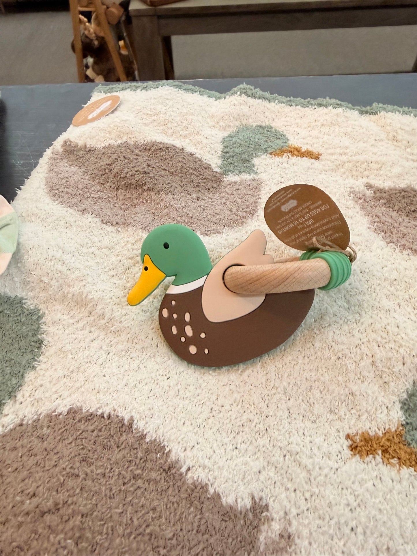 Plush Mallard Blanket