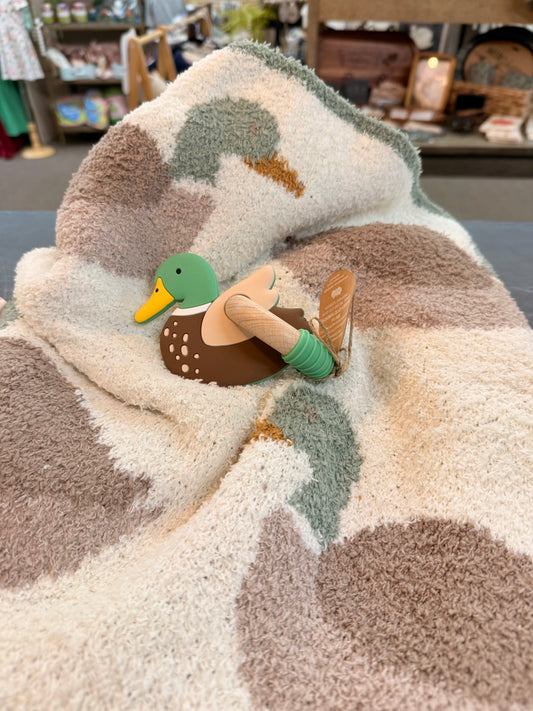 Plush Mallard Blanket