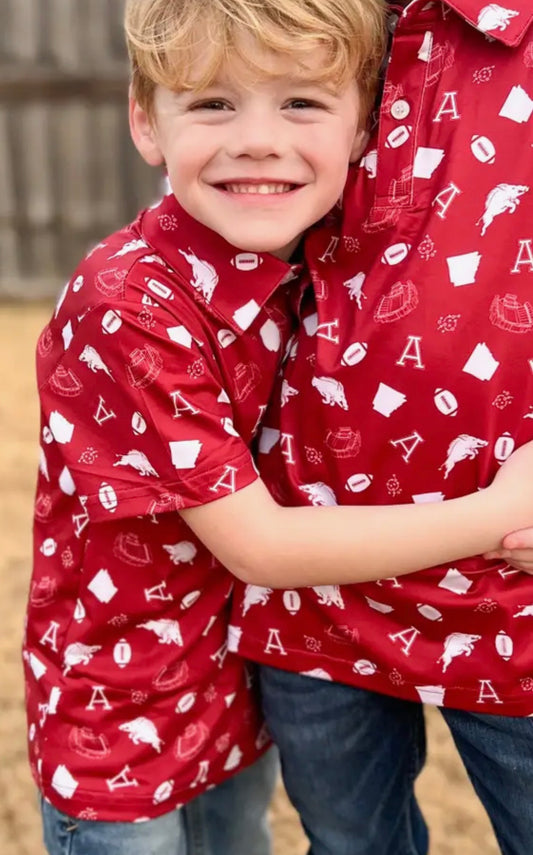 Razorback Polo Toddler